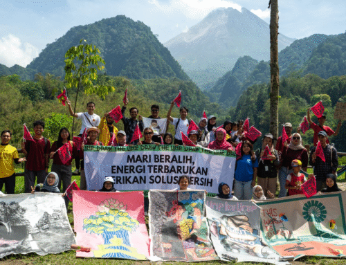 Draw the Line Jogja Desak Komitmen Presiden Prabowo